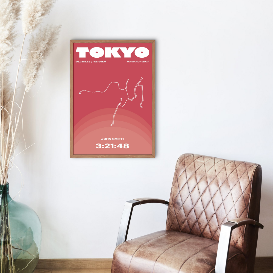 Tokyo Marathon Finisher Print