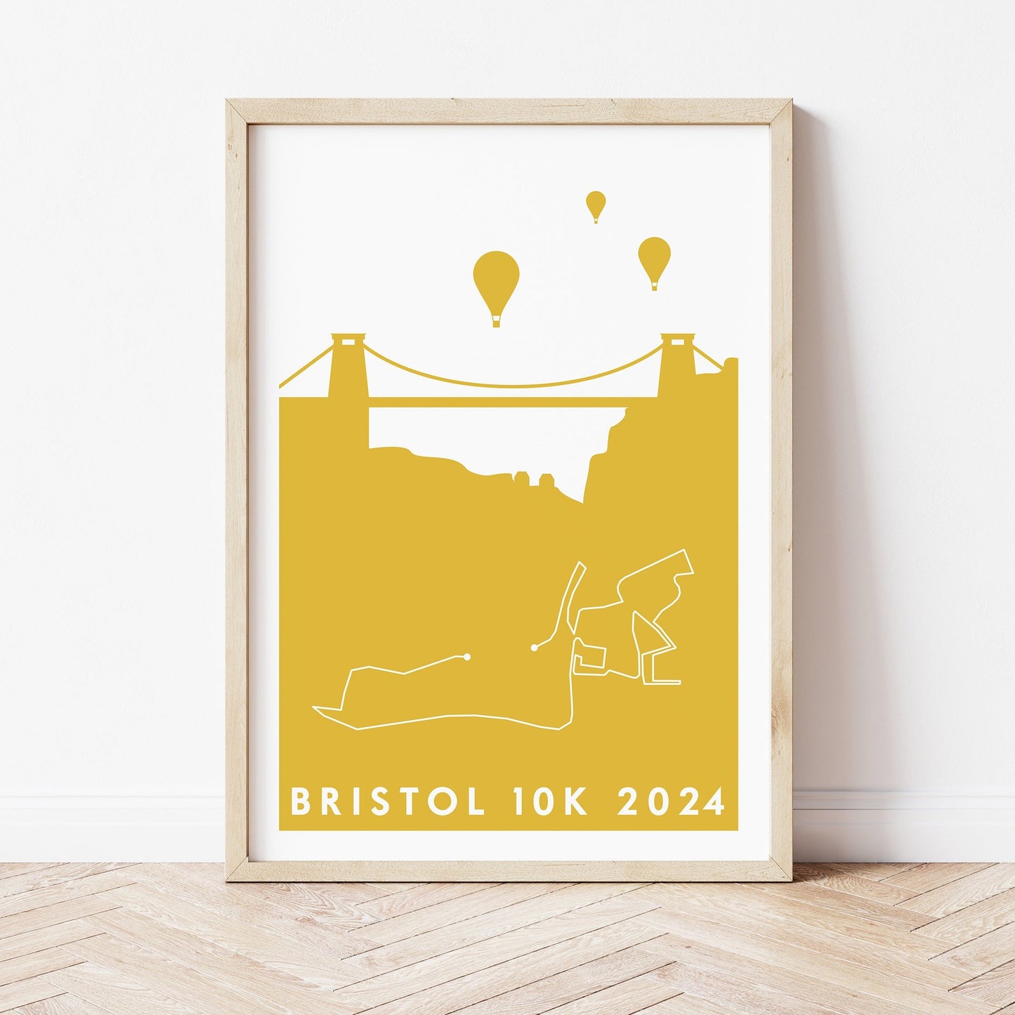 Bristol HM and 10k personalised print