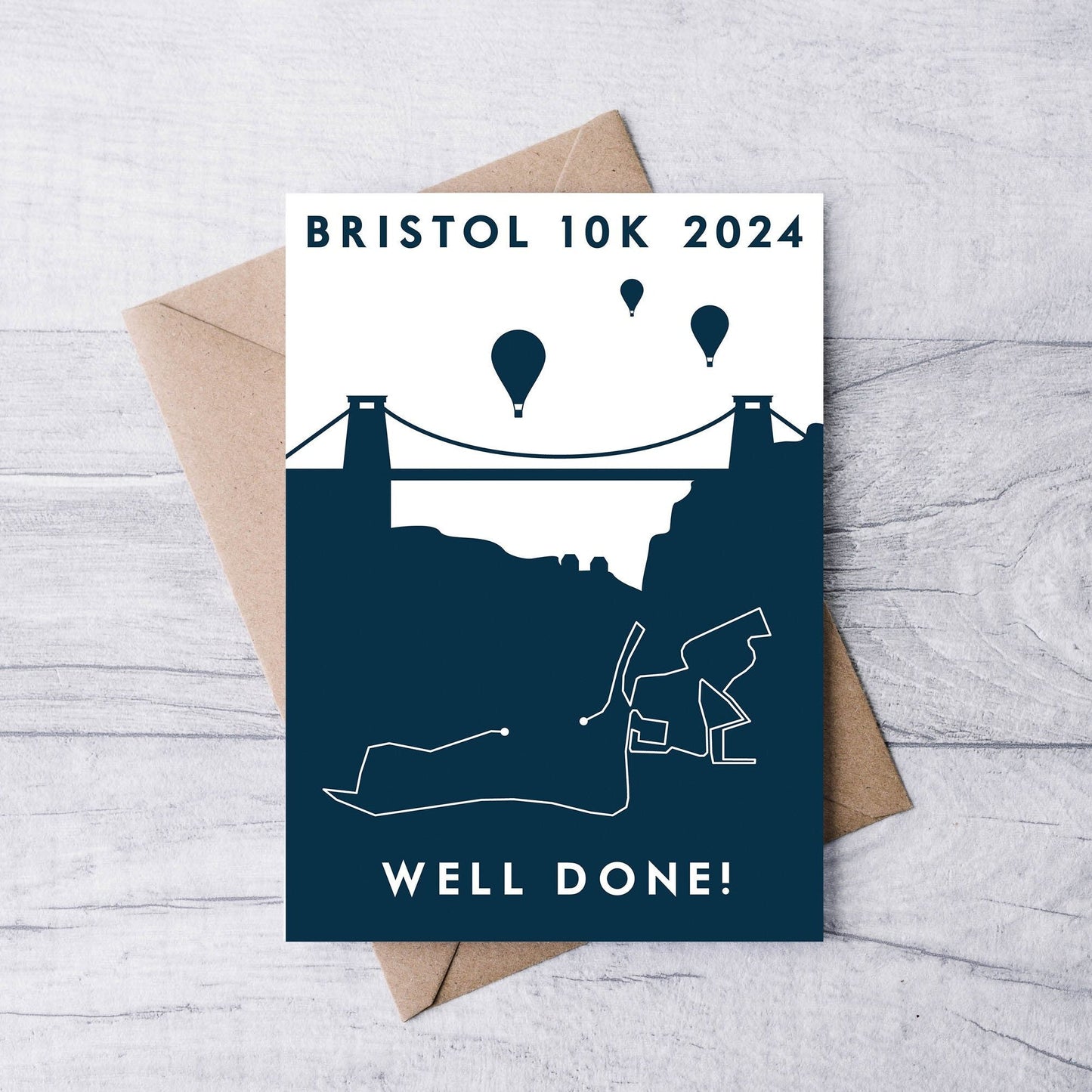 Bristol HM and 10k Celebration Card