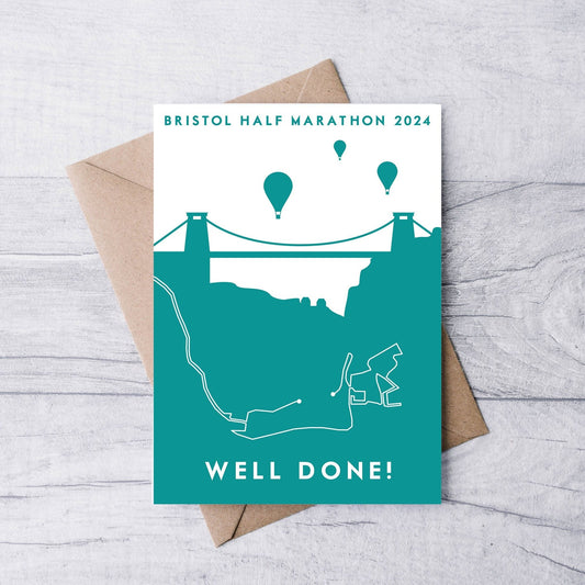 Bristol HM and 10k Celebration Card